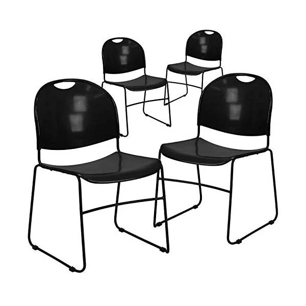 Flash Furniture Hercules Stacking Chairs 4-Pack