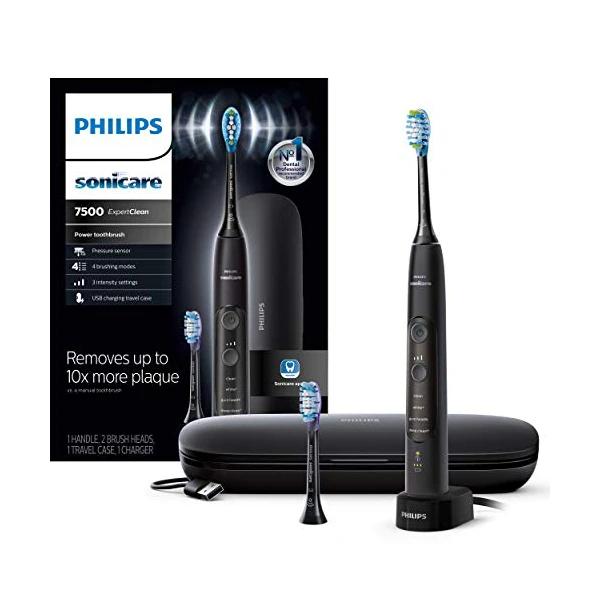 Philips Sonicare ExpertClean 7500 Bluetooth Rechargeable Electric Power Toothbrush