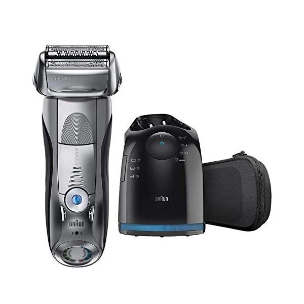 Braun Series 7 790cc Wet And Dry Men's Electric Shaver With Shaver Clean Station