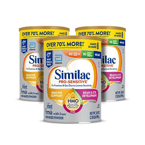 3 Cans Of Similac Pro-Advance & Pro-Sensitive