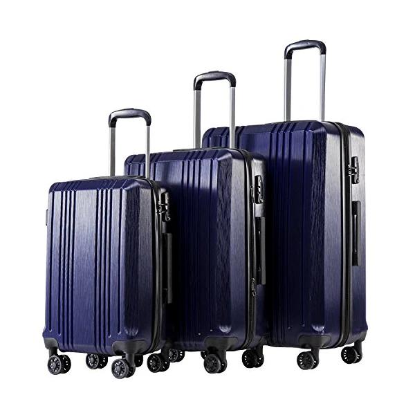 3 Piece Expandable Suitcase Set (5 Colors)