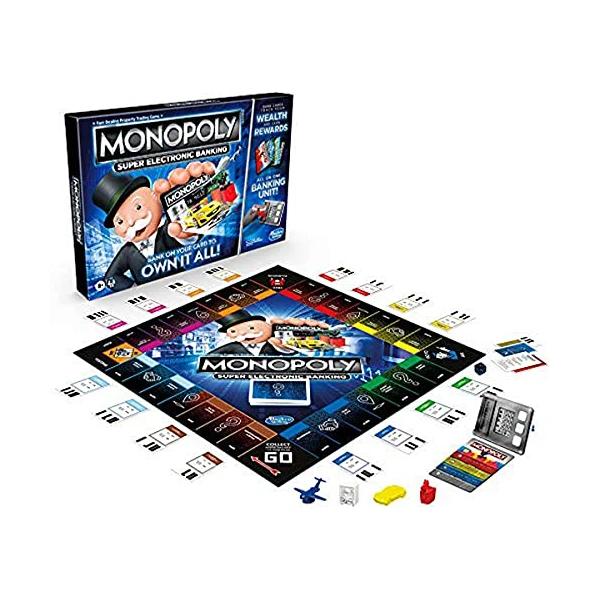 Monopoly Super Electronic Banking Board Game