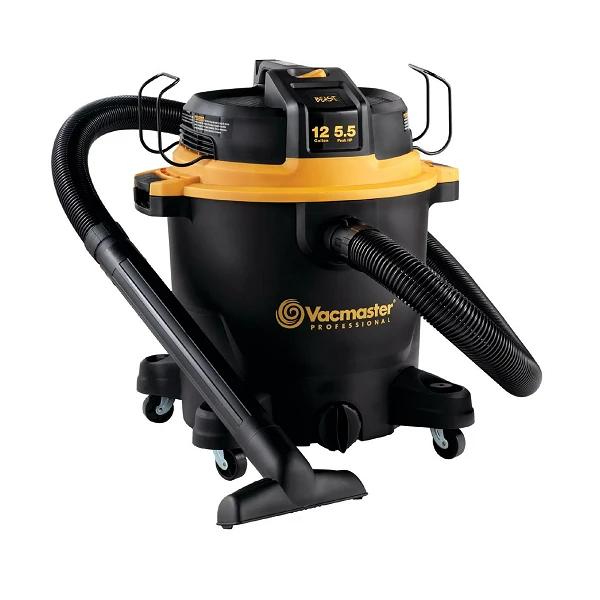 Vacmaster 12 Gallon, 5.5 HP Professional Wet/Dry Vacuum