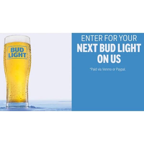 Claim $5 For Free Via Venmo Or PayPal From Bud Light!