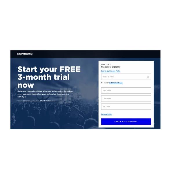 Get 3 Months of SiriusXM Radio For Free! [No Credit Card Required]