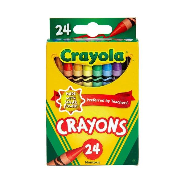 Crayola Classic Crayons, Assorted Colors - 24 Count