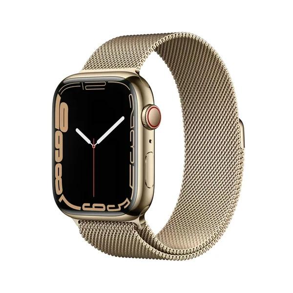 Apple Watch Series 7 GPS + Cellular 45mm Smartwatch with Milanese Loop