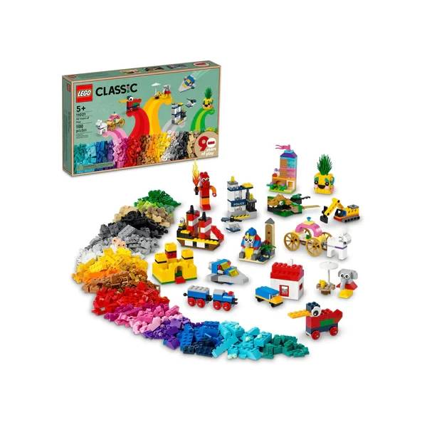 1,100 Piece Lego Classics Brick Box