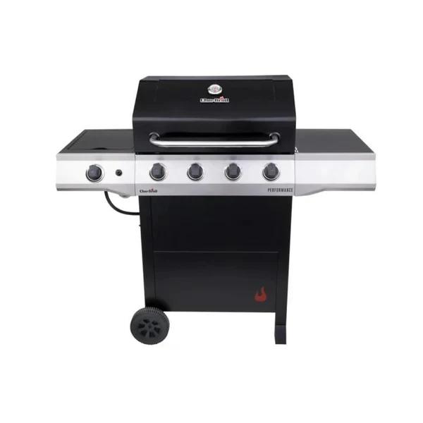 Char-Broil Performance 4-Burner Liquid Propane, Cart-Style Outdoor Gas Grill- Black