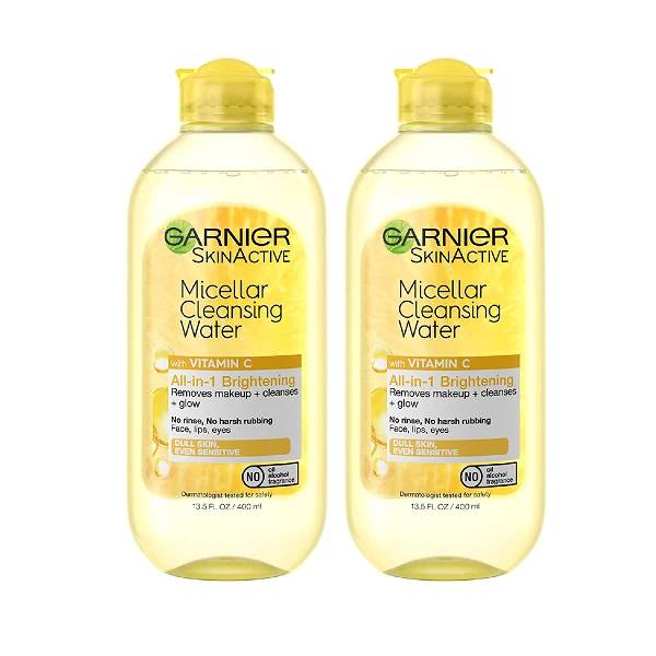 Garnier SkinActive Micellar Water with Vitamin C - 2 Pack