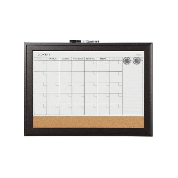 Magnetic Whiteboard Calendar & Corkboard