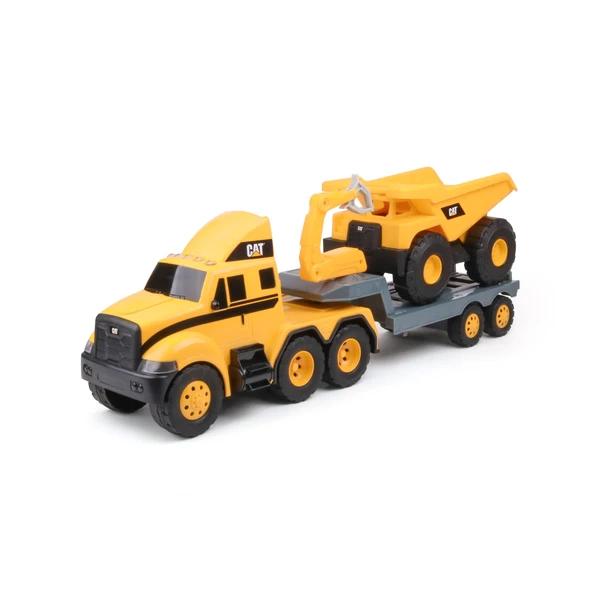Cat® Heavy Movers Flatbed Truck with Dump Truck