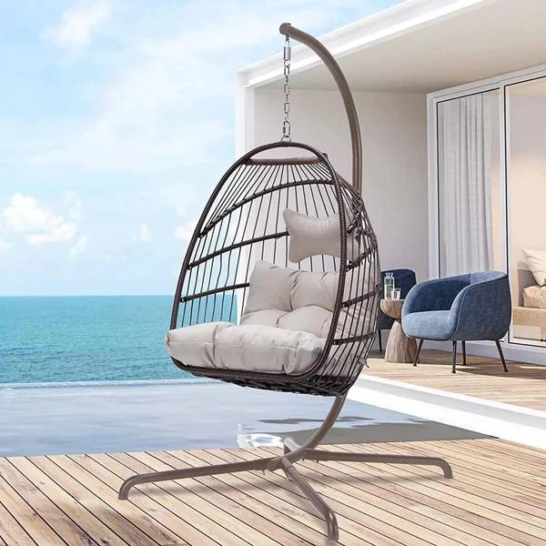 Hanging Egg Chair With Stand