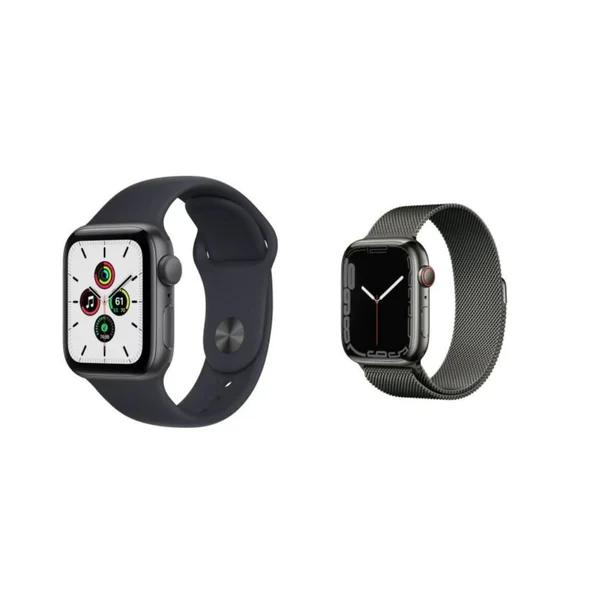 Apple Watch SE (1st Gen) And Series 7 GPS + Cellular Watches With Milanese Loop