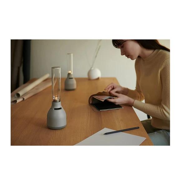 Sony Glass Sound 360 Degrees All Directional Speaker with Candle-Like LED Illumination