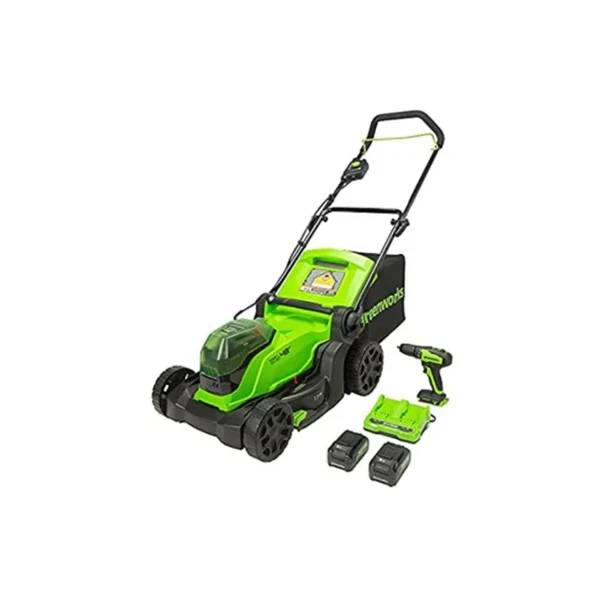 Greenworks 48V 17" Brushless Lawn Mower Kit