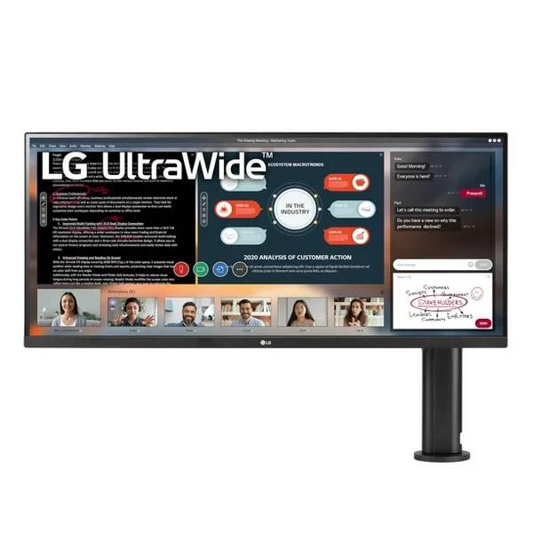 LG 34" 21:9 UltraWide FHD IPS Monitor w/ Ergo Stand