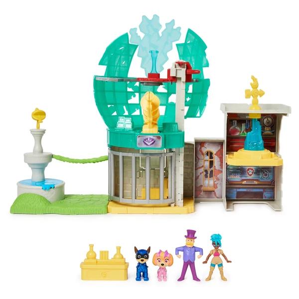 PAW Patrol: The Mighty Movie, Observatory Playset with 3 Action Figures