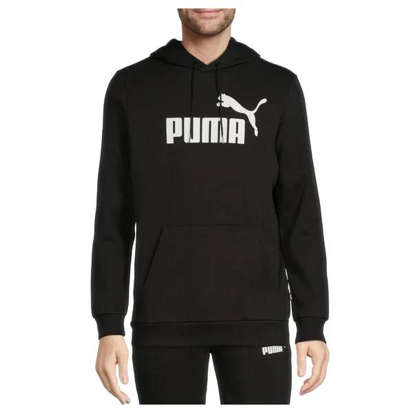Puma Men's Fleece Logo Pullover Hoodies (4 Colors)