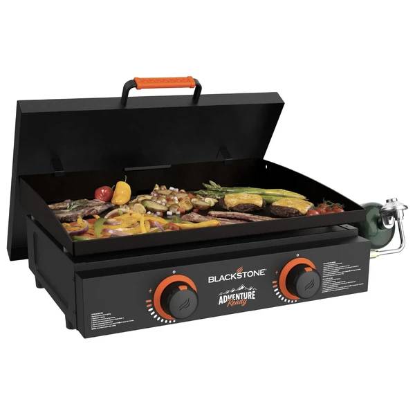 Blackstone Adventure Ready 2-Burner 22" Propane Griddle with Hard Cover