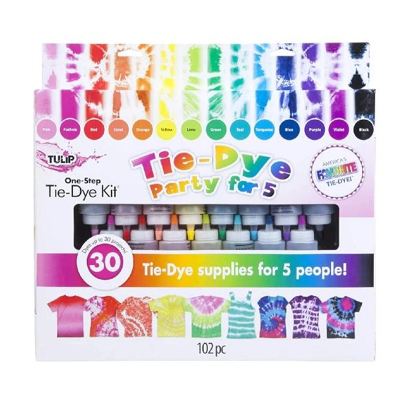 Tulip One-Step Tie-Dye Kit 15-Color Party Kit
