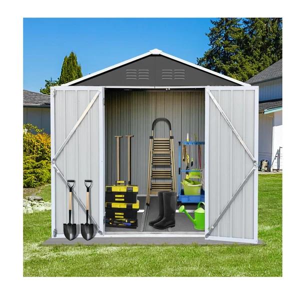 6' x 4' Outdoor Metal Storage Shed
