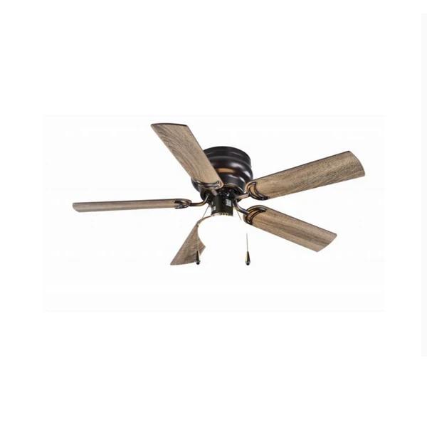 Mainstays 44" Hugger Indoor Ceiling Fan with Single Light