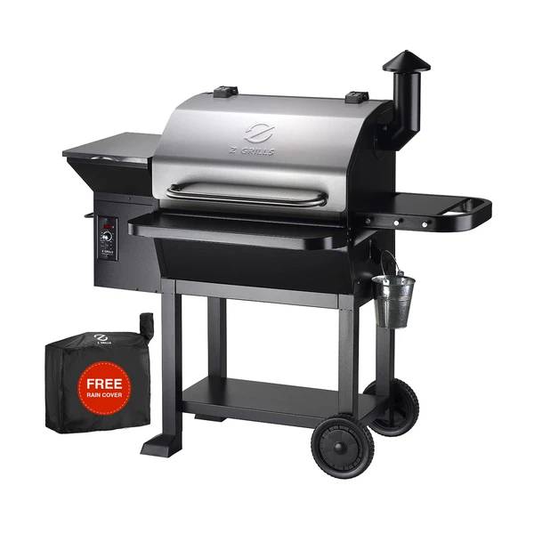 8-in-1 BBQ, Wood Pellet Grill and Smoker