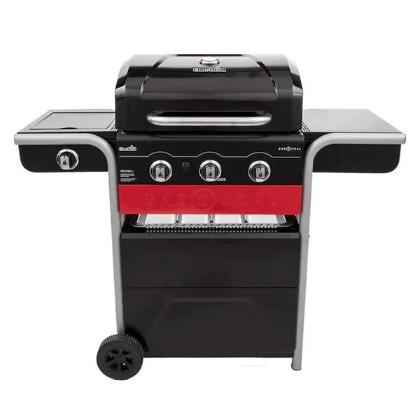 Char-Broil 3-Burner LP Gas & Charcoal Outdoor Combination Grill