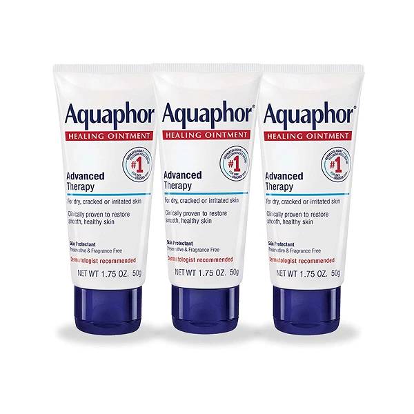 Aquaphor Healing Ointment - Travel Size Pack of 3