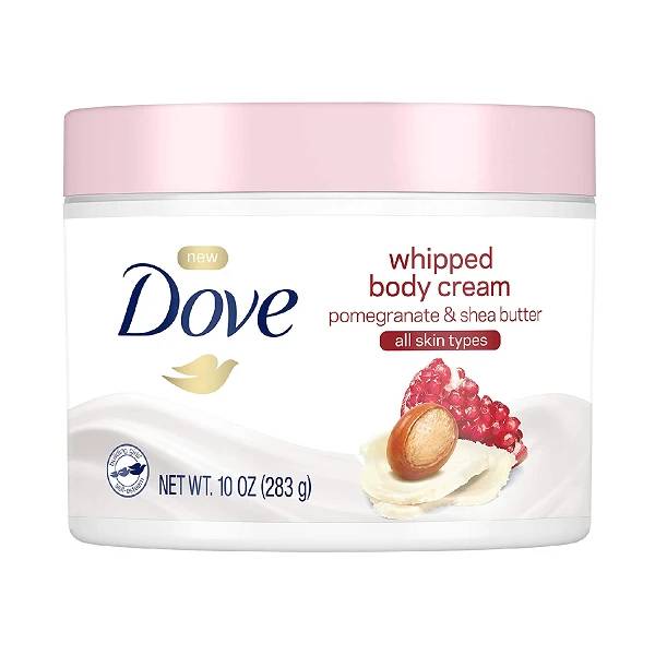 Dove Whipped Body Cream Dry Skin Moisturizer
