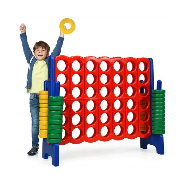 Costway Jumbo 4-to-Score 4 in A Row Giant Game Set