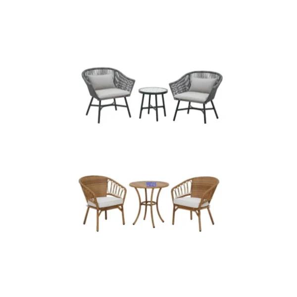 Better Homes & Gardens Blakely 3-Piece Chat Set with Table (2 Colors)